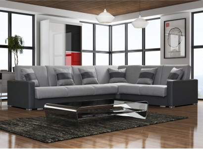 Design Couch Lounge Sofas Textil Neu Sofa L-form Sofa Wohnlandschaft Relax Sitz